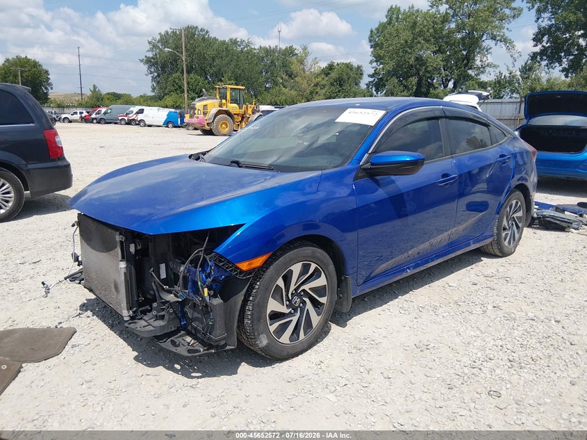 2017 Honda Civic, Front End, IAAI, VIN 2HGFC2E57HH568305 — photo 2