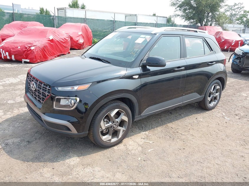 Vin: kmhrc8a35su383415, lot: 46151132, hyundai venue sel 20252