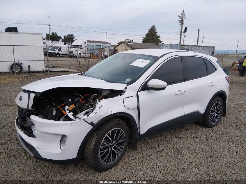 Vin: 1fmcu0kz1nub14422, lot: 46151134, ford escape sel plug-in hybrid 20222