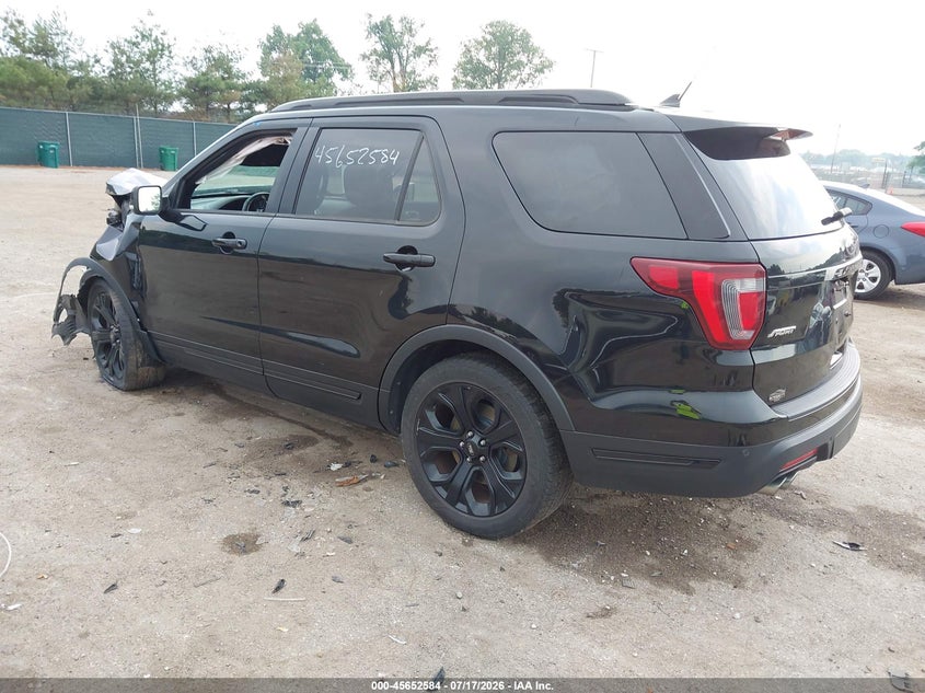 2019 FORD EXPLORER auction photo 3
