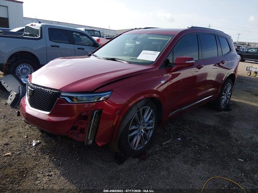 Vin: 1gykphrsxlz146116, lot: 46151156, cadillac xt6 awd sport 20202
