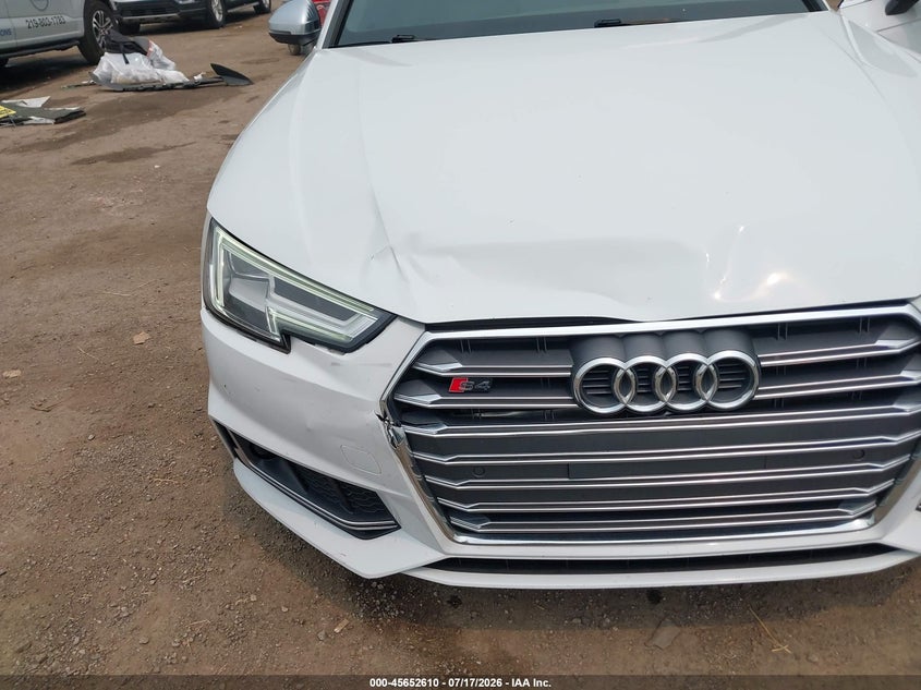 2018 Audi S4 3.0T Premium Plus VIN: WAUC4AF47JA003133 Lot: 45652610