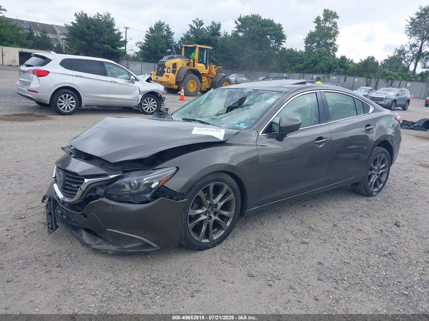 Vin: jm1gj1w57g1413591, lot: 46151173, mazda mazda6 i grand touring 20162