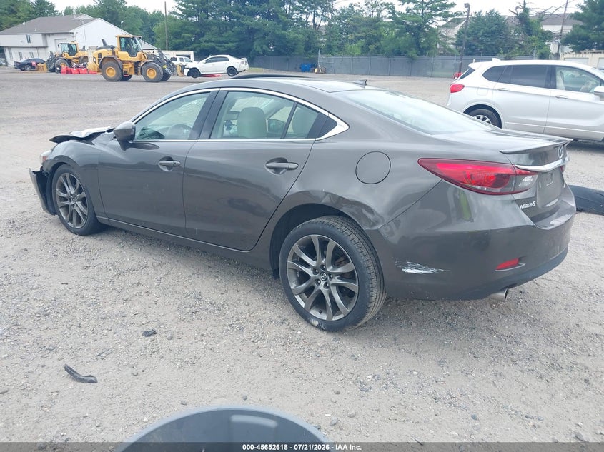 Vin: jm1gj1w57g1413591, lot: 46151173, mazda mazda6 i grand touring 20163