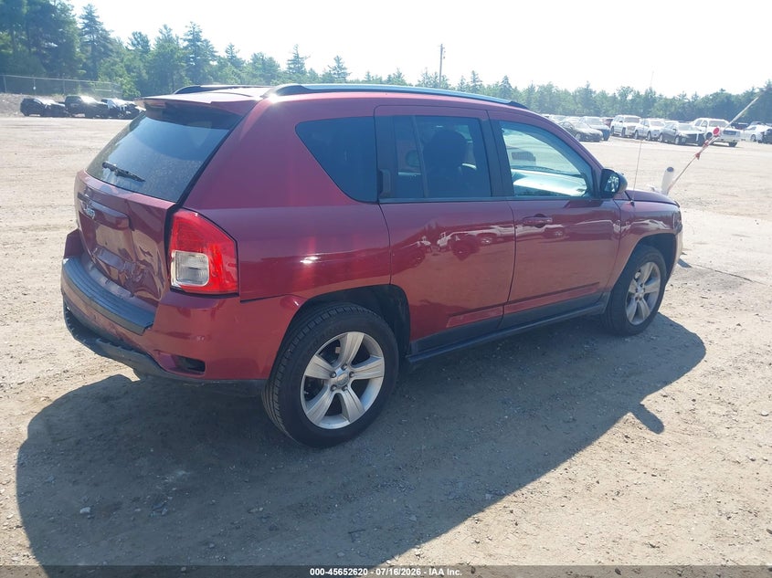 2012 JEEP COMPASS SPORT UTILITY VEHICLE 2.4L I-4 DOHC, VVT, 172HP