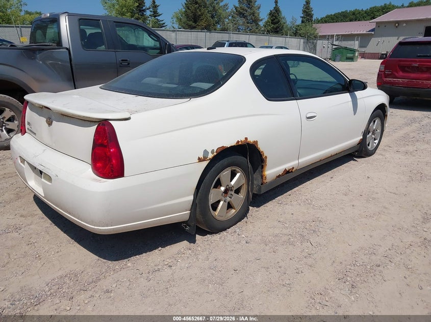 2006 CHEVROLET MONTE CARLO auction photo 4
