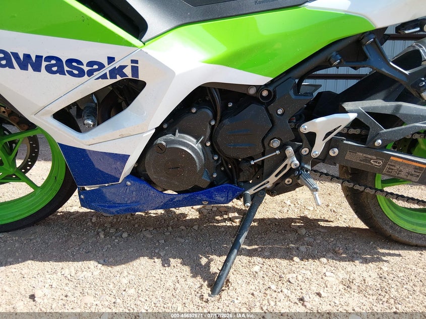 2024 Kawasaki Ex500 A/B VIN: ML5EXGJ14RDA08803 Lot: 45652671