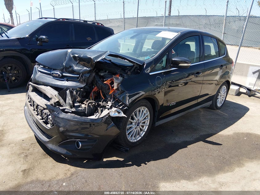 Vin: 1fadp5cu6el504024, lot: 46151275, ford c-max energi sel 20142