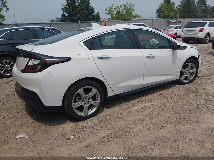 Vin: 1g1ra6s50hu105585, lot: 46151287, chevrolet volt lt 20174