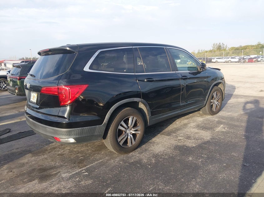 Vin: 5fnyf5h56jb005141, lot: 46151308, honda pilot ex-l 20184