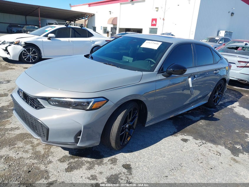 2026 Honda Civic, Theft Recovery, IAAI, VIN 2HGFE4F86TH329738 — photo 2