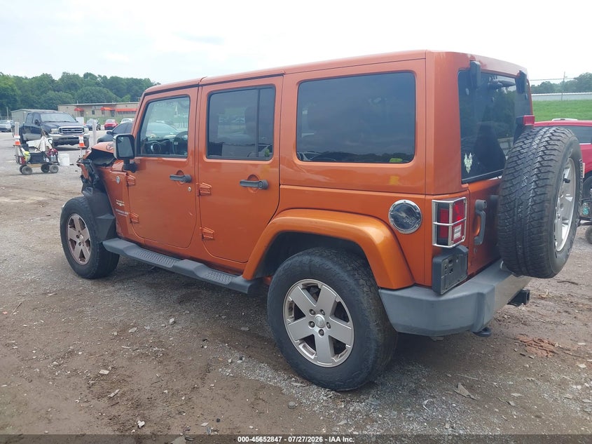 Vin: 1j4ba5h12bl528537, lot: 46151402, jeep wrangler unlimited sahara 20113