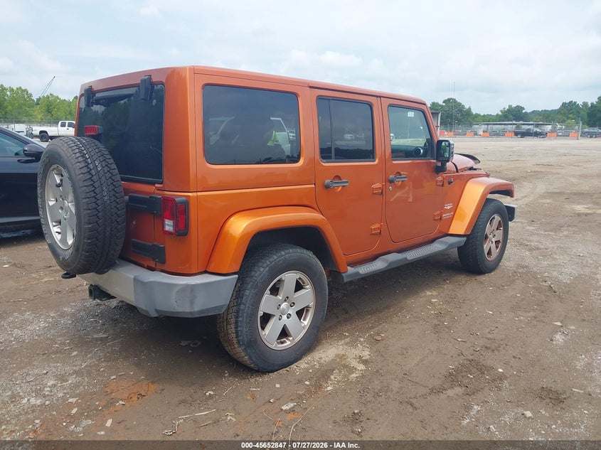 Vin: 1j4ba5h12bl528537, lot: 46151402, jeep wrangler unlimited sahara 20114