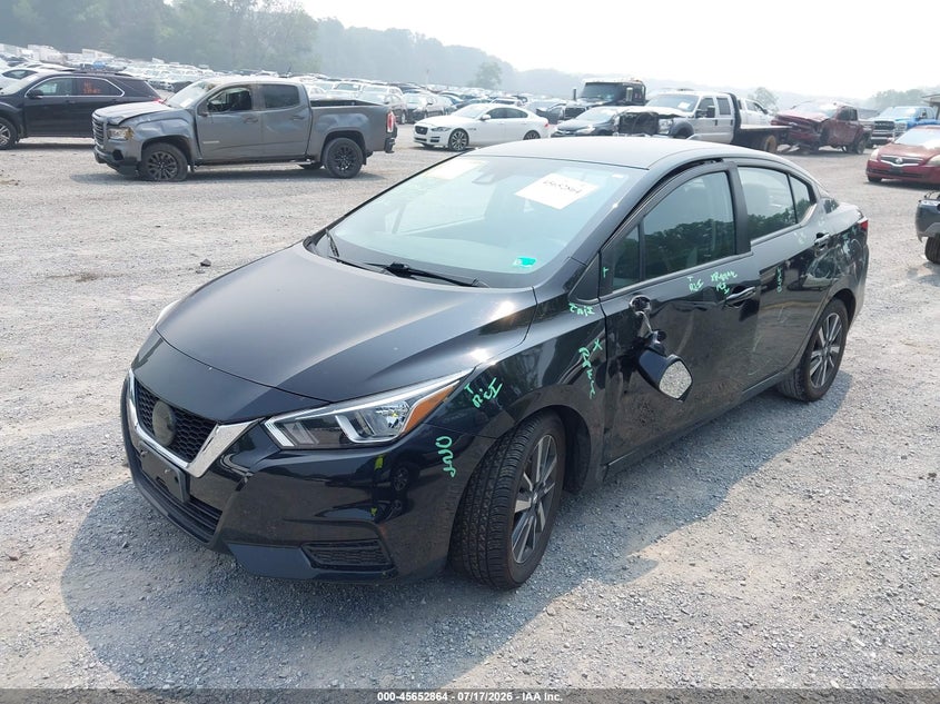 2021 NISSAN VERSA auction photo 2