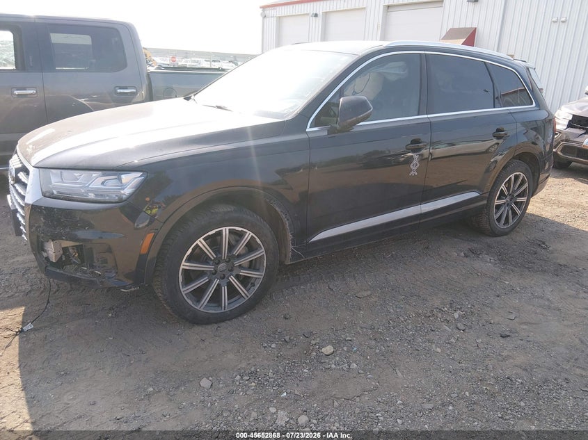 Vin: wa1laaf74hd033165, lot: 46151423, audi q7 3.0t premium 20172