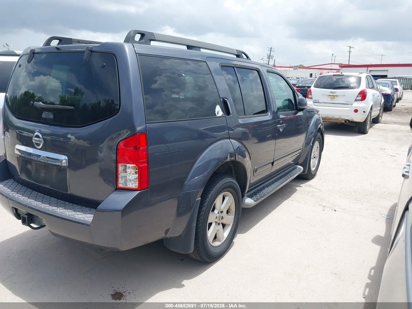 Vin: 5n1ar1nn3bc635568, lot: 46151446, nissan pathfinder sv 20114