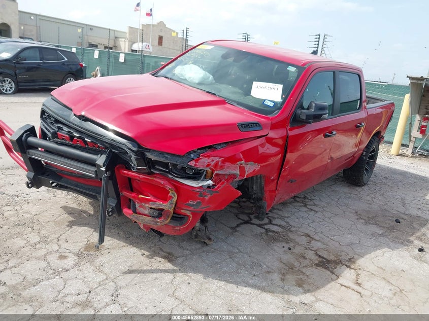 Vin: 1c6srfft2pn581539, lot: 46151448, ram 1500 lone star  4x4 5'7 box 20232