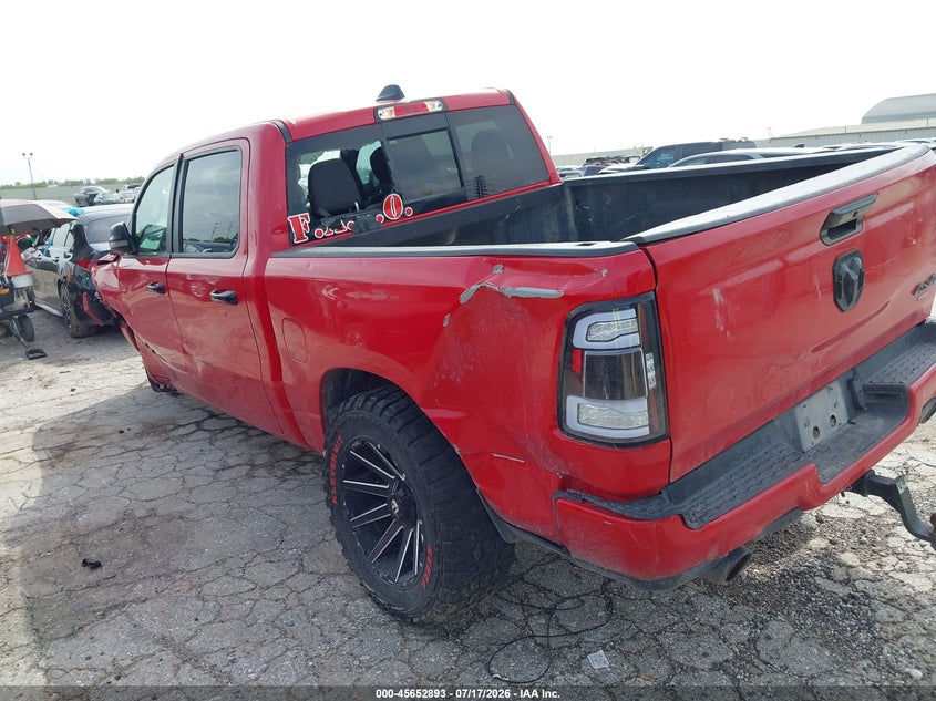 Vin: 1c6srfft2pn581539, lot: 46151448, ram 1500 lone star  4x4 5'7 box 20233