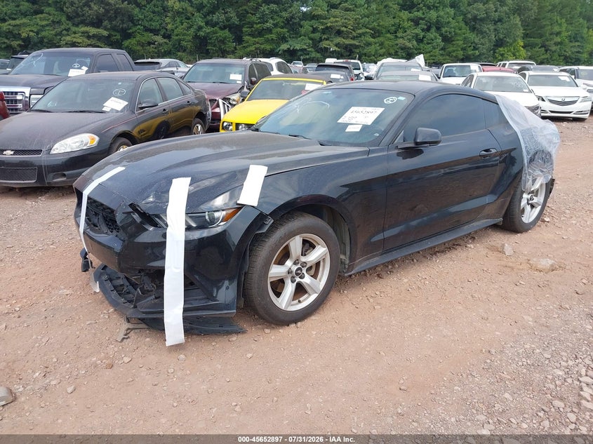 Vin: 1fa6p8am4g5241018, lot: 46151454, ford mustang v6 20162