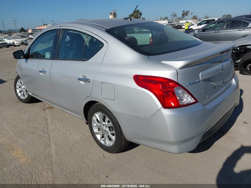 Vin: 3n1cn7ap3jl830465, lot: 46151455, nissan versa 1.6 sv 20183
