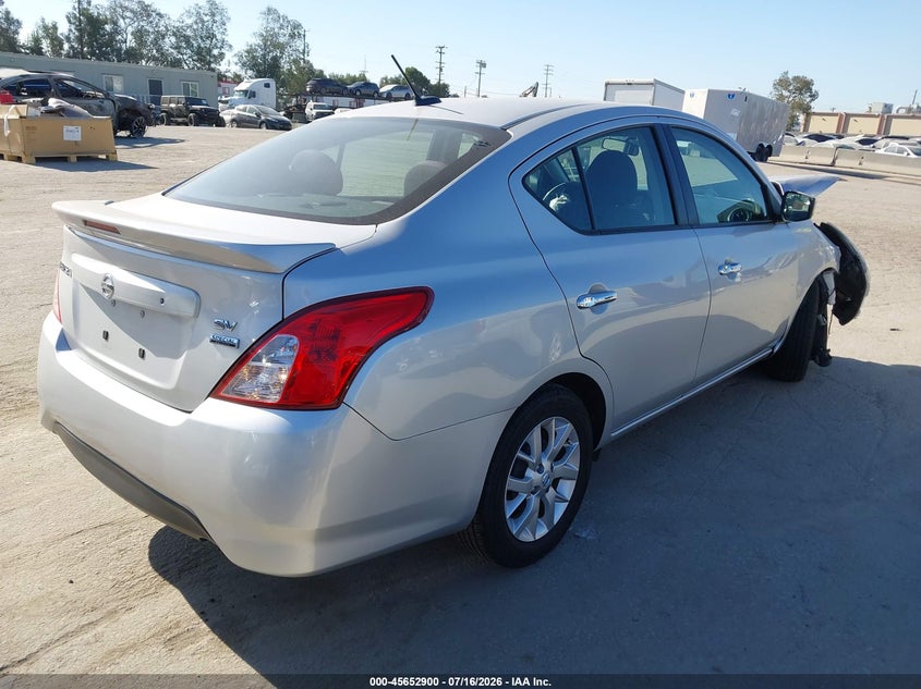 Vin: 3n1cn7ap3jl830465, lot: 46151455, nissan versa 1.6 sv 20184