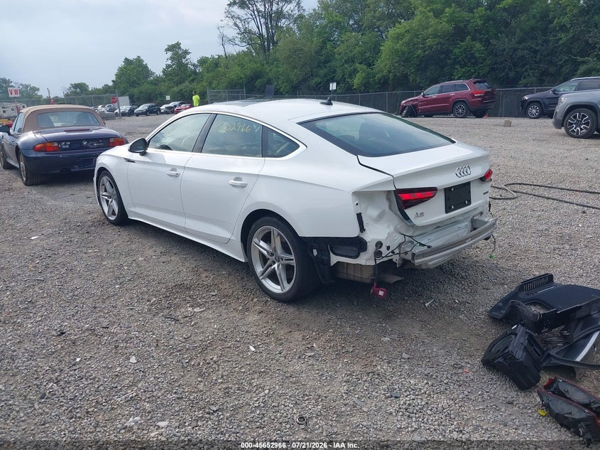 Vin: waudacf56ma014629, lot: 46151521, audi a5 sportback premium 45 tfsi quattro s tronic 20213
