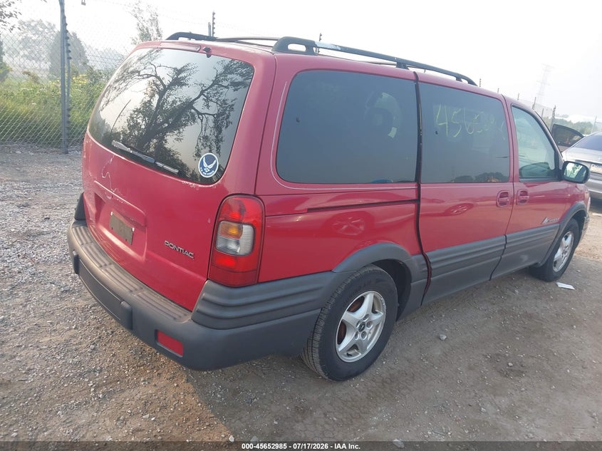 2000 PONTIAC MONTANA auction photo 4