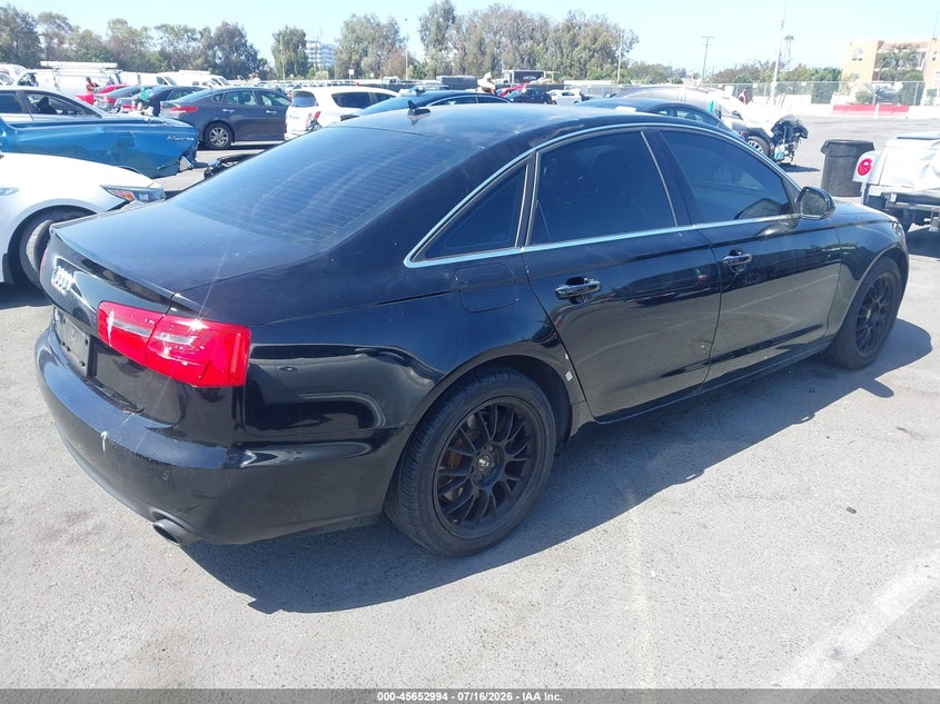 2014 AUDI A6 auction photo 4