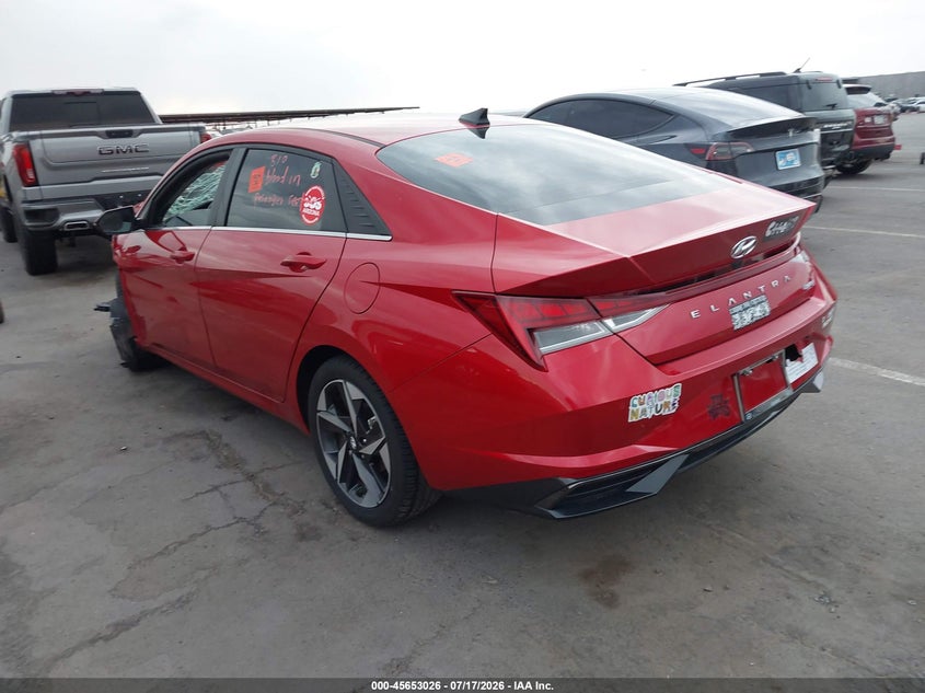 2022 HYUNDAI ELANTRA auction photo 3