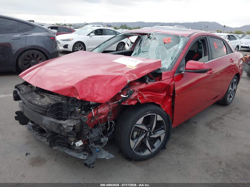 2022 HYUNDAI ELANTRA auction photo 6