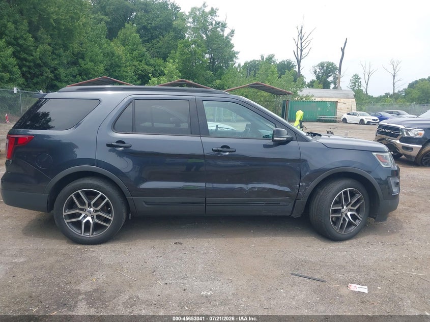 2017 Ford Explorer Sport VIN: 1FM5K8GT3HGB18525 Lot: 45653041