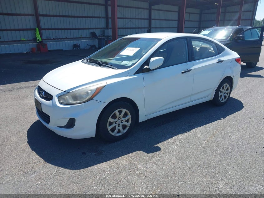 2012 Hyundai Accent, Обычный износ, IAAI, VIN KMHCT4AE6CU066468 — фото 2
