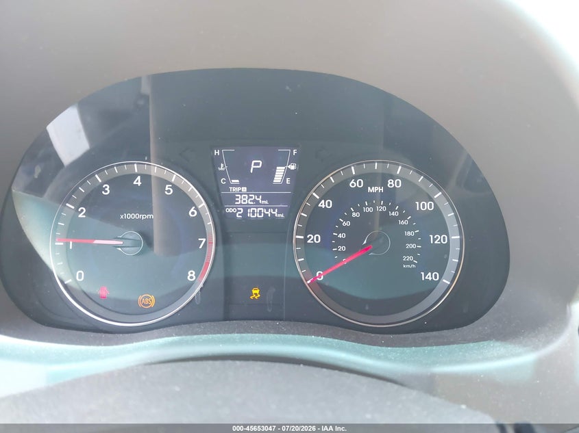 2012 Hyundai Accent Gls VIN: KMHCT4AE6CU066468 Lot: 45653047