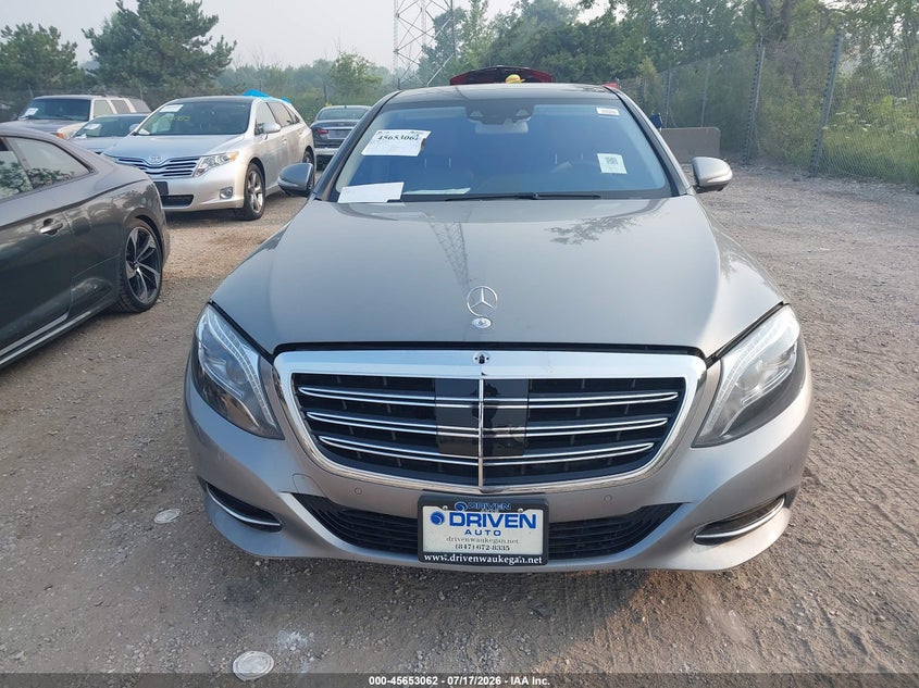 2015 Mercedes-Benz S 550 4Matic VIN: WDDUG8FB8FA116141 Lot: 45653062