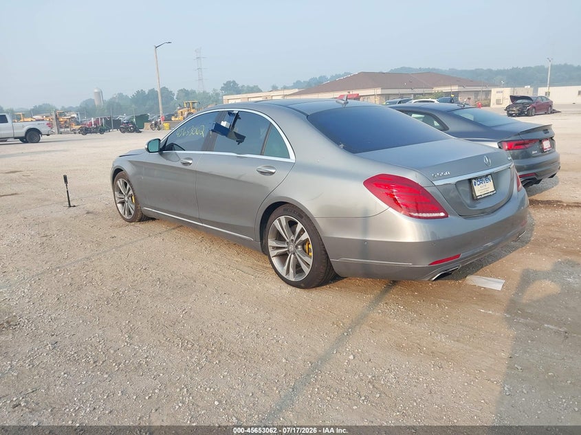 2015 MERCEDES-BENZ S 550 auction photo 3