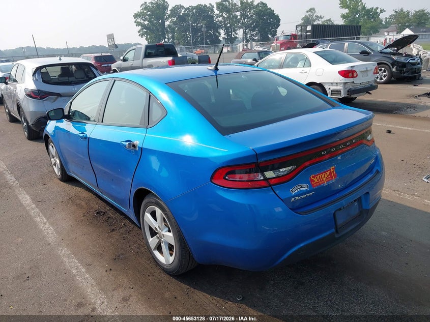 Vin: 1c3cdfbb8fd363560, lot: 46151683, dodge dart sxt 20153