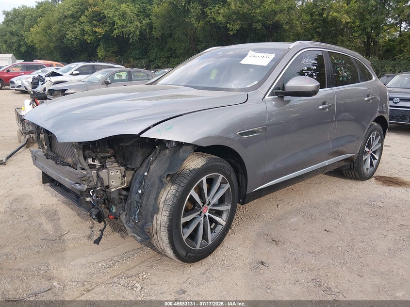 Vin: sadcj2ex2ma664929, lot: 46151686, jaguar f-pace s p250 awd automatic 20212