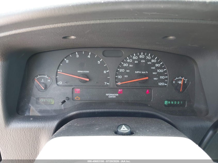 2003 Dodge Durango Sport/Sxt VIN: 1D4HS38N83F531059 Lot: 45653158
