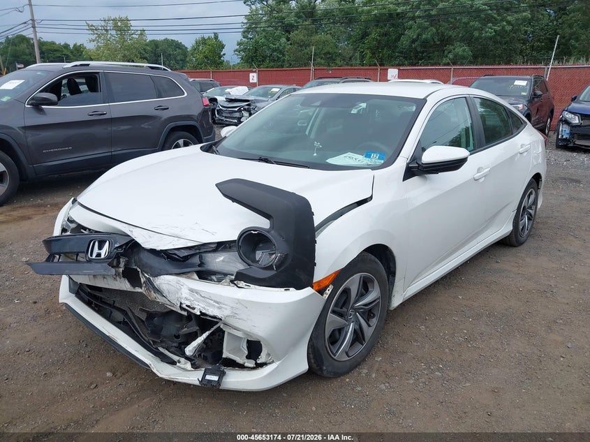 2019 Honda Civic Lx VIN: 2HGFC2F66KH512497 Lot: 45653174