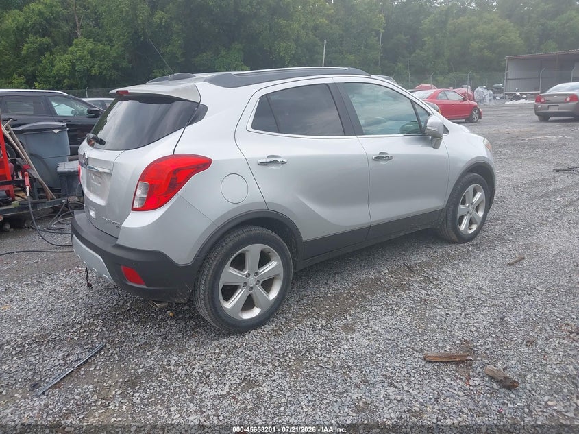 Vin: kl4cjfsb9fb131348, lot: 46151756, buick encore convenience 20154