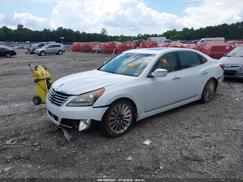 Vin: kmhgh4jh2gu103857, lot: 46151776, hyundai equus ultimate 20162