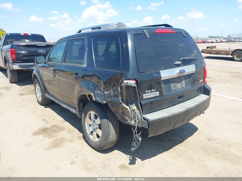 Vin: 1fmcu9eg7cka85712, lot: 46151814, ford escape limited 20123