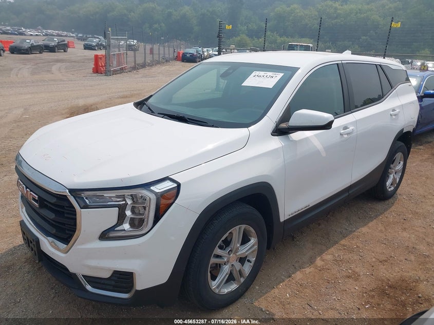 Vin: 3gkalmev9nl248298, lot: 46151842, gmc terrain fwd sle 20222