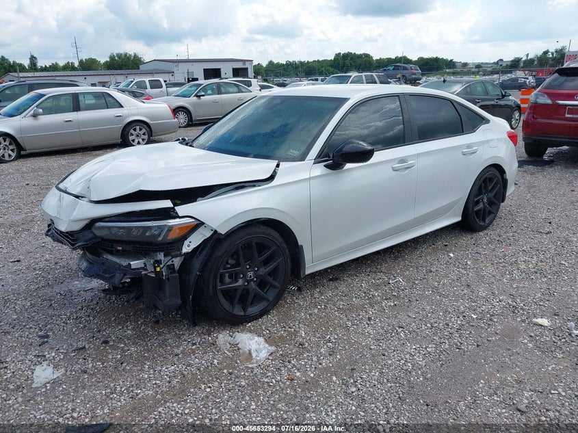 2022 Honda Civic(VIN: 2HGFE2F54NH605007