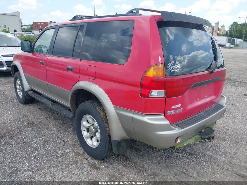 1998 MITSUBISHI MONTERO SPORT auction photo 3