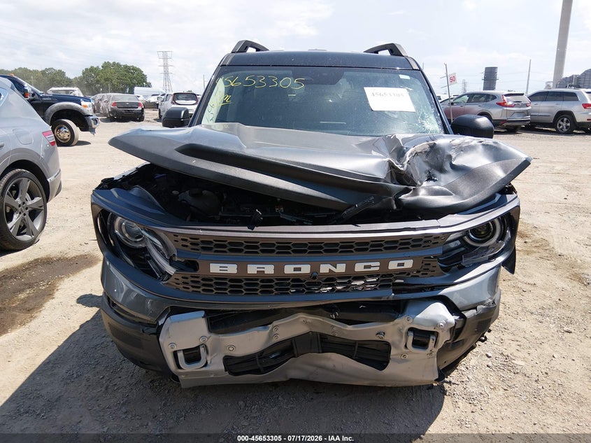 2025 Ford Bronco Sport Badlands VIN: 3FMCR9DA6SRE26641 Lot: 45653305