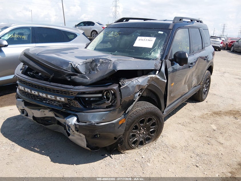 2025 Ford Bronco Sport Badlands VIN: 3FMCR9DA6SRE26641 Lot: 45653305