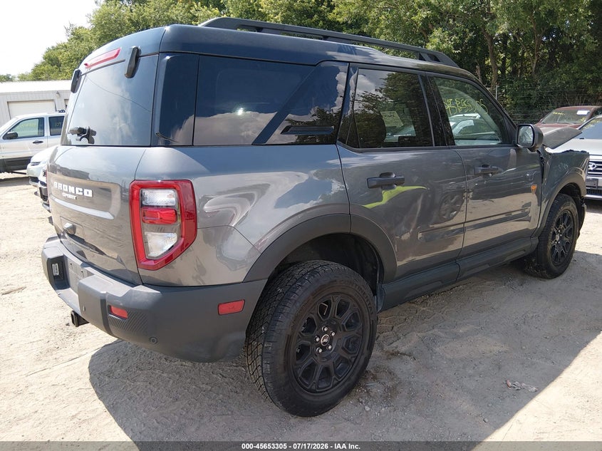 2025 Ford Bronco Sport Badlands VIN: 3FMCR9DA6SRE26641 Lot: 45653305