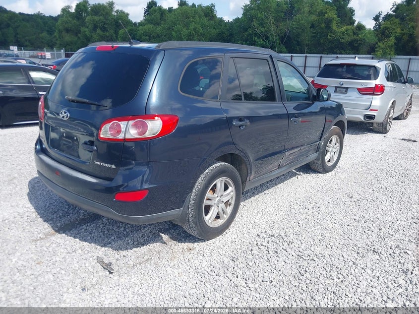 Vin: 5nmsg3ab9ah383251, lot: 46151871, hyundai santa fe gls 20104