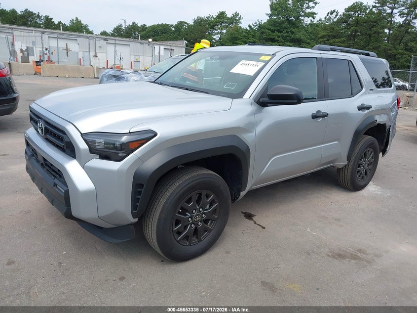 2025 Toyota 4Runner Sr5 VIN: JTEVA5BR6S5007239 Lot: 45653335